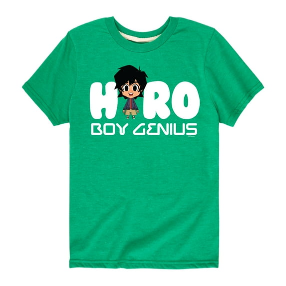 Big Hero 6 - Hiro Boy Genius - Youth Short Sleeve Graphic T-Shirt