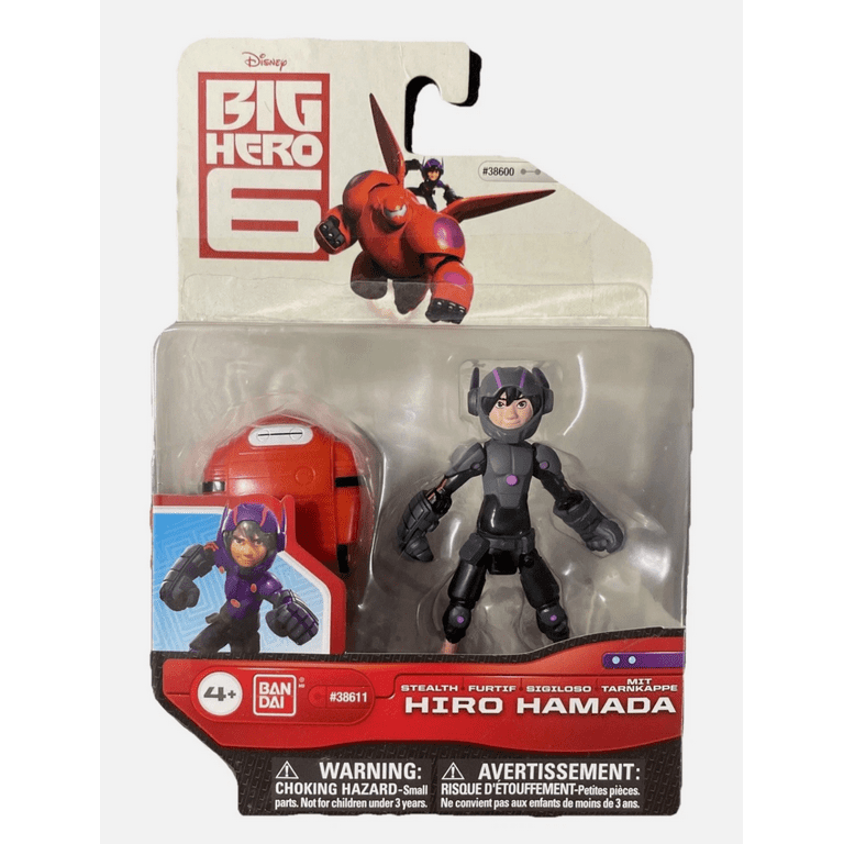 hiro Big Hero 6 Hiro Hamada 4-Inch Action Figure – Posable Robotics