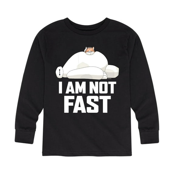 Big Hero 6 - I Am Not Fast - Youth Long Sleeve Graphic T-Shirt
