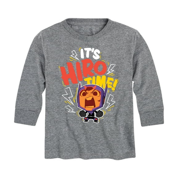 Big Hero 6 - It's Hiro Time - Youth Long Sleeve Graphic T-Shirt