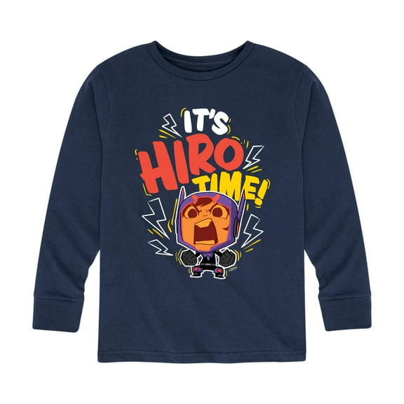 Big Hero 6 - It's Hiro Time - Youth Long Sleeve Graphic T-Shirt