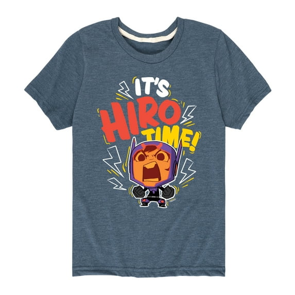 Big Hero 6 - It's Hiro Time - Youth Short Sleeve Graphic T-Shirt