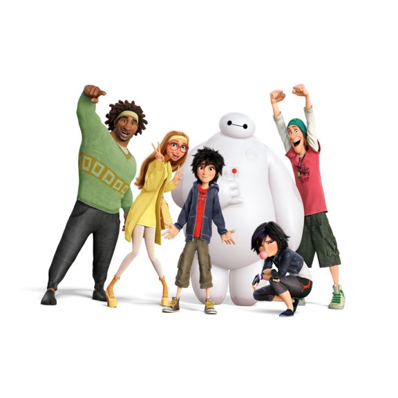 Big Hero 6 Movie Poster 24x36 Entertainment Decor Art Poster 24x36 Unframed, Age: Adults, Rectangle Best Posters