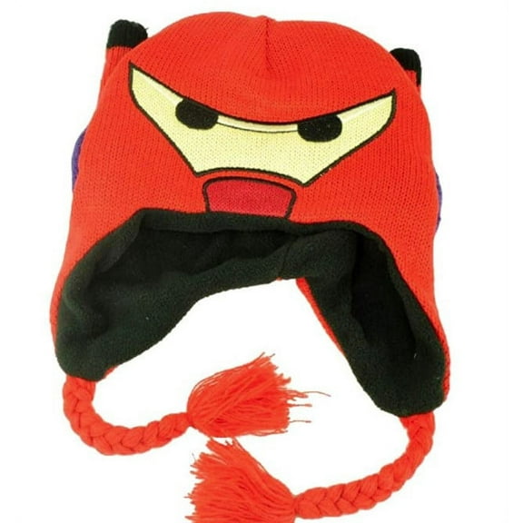 Big Hero 6 Red Baymax Peruvian Style Beanie
