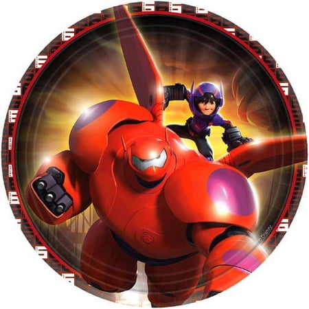 Big Hero 6 Small Paper Plates (8ct)