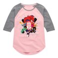 thumbnail image 1 of Big Hero 6 - Toddler And Youth Girls Raglan Graphic T-Shirt, 1 of 5