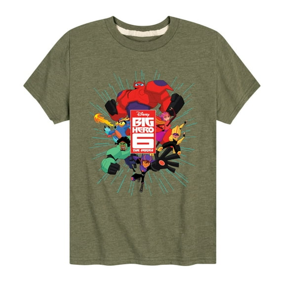 Big Hero 6 - Youth Short Sleeve Graphic T-Shirt
