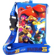 Big Hero Blue Lanyard with Detachable Coin Purse