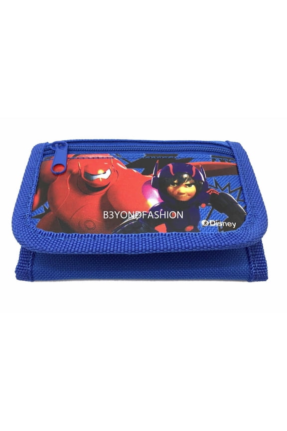 Big Hero Tri-fold Canvas Wallet