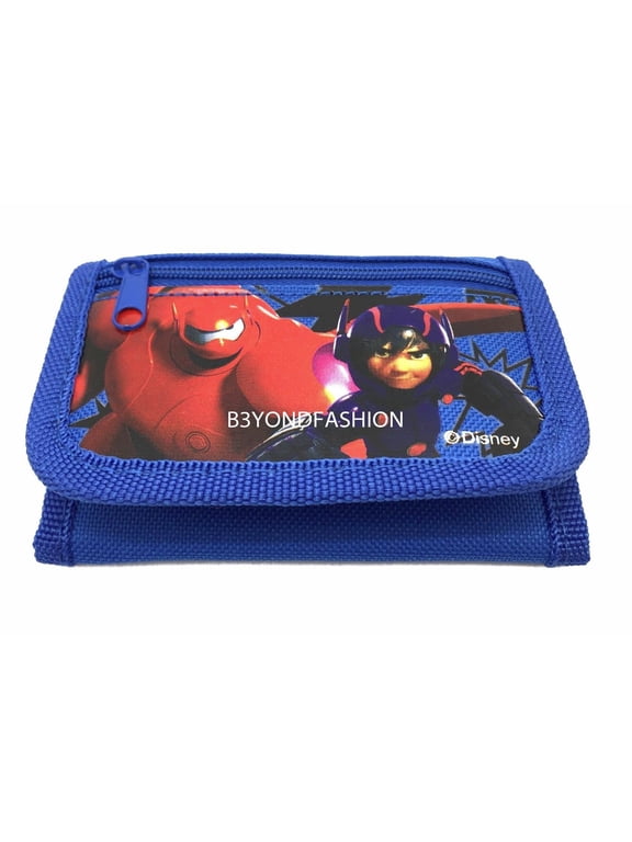 Big Hero Tri-fold Canvas Wallet