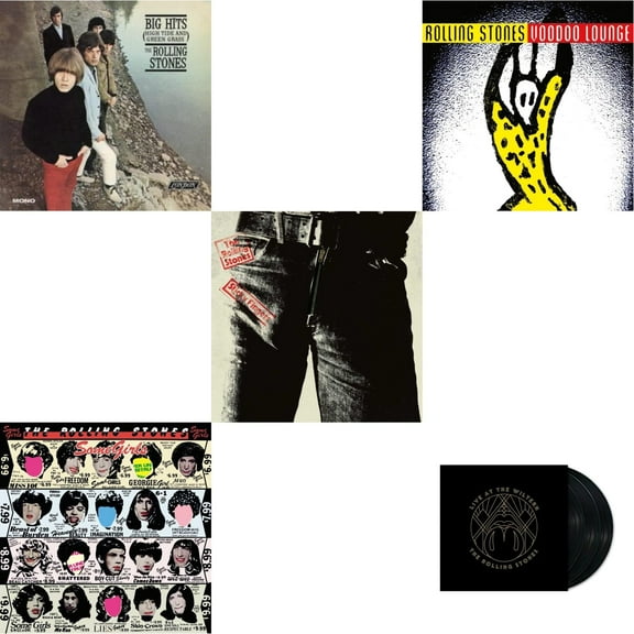 Big Hits (High Tide Green Grass LP Vinyl) & Some Girls & Sticky Fingers & Voodoo Lounge (30Th Anniversary) (Red/Yellow Vinyl/2LP) & Live At The Wiltern (3LP)