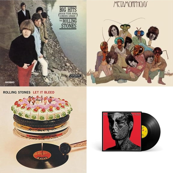 Big Hits (High Tide Green Grass LP Vinyl) & Metamorphosis & Let It Bleed (50Th Anniversary Edition) & Tattoo You (2021 Remaster)