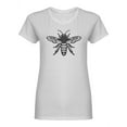 thumbnail image 1 of Big Honey Bee Design Shaped T-Shirt Women -Image by Shutterstock, Female XX-Large, 1 of 2