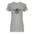 thumbnail image 1 of Big Honey Bee Design Shaped T-Shirt Women -Image by Shutterstock, Female XX-Large, 1 of 2
