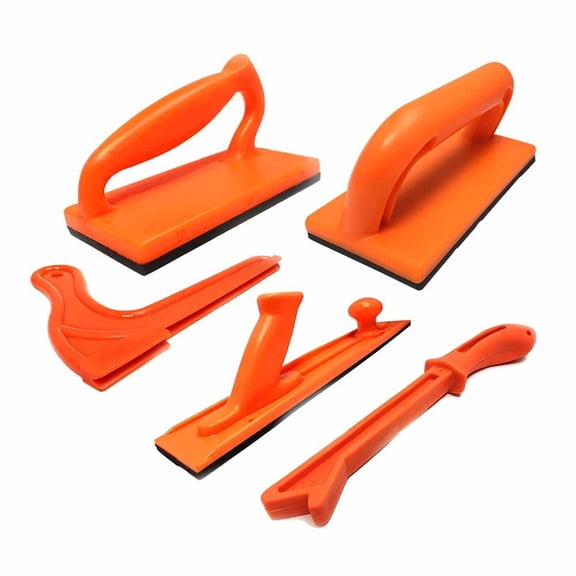 Big Horn 10228 Woodworkers Table Saw Safety Push Block Set (5 Piece)