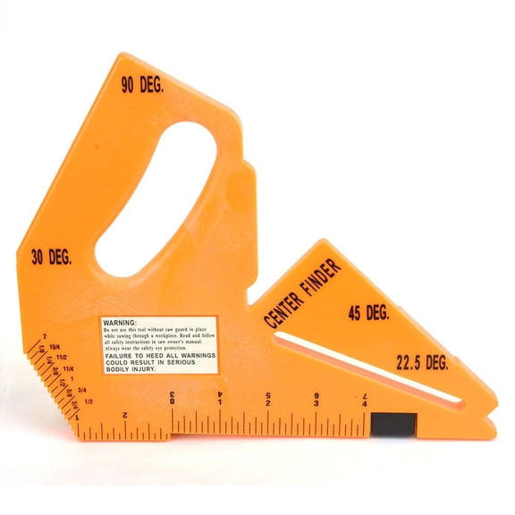 Big Horn 11-in-1 Table Saw Mate, Push Block, Angle Gauge, Center Finder