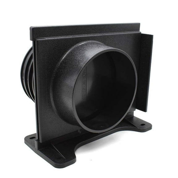 Big Horn 4 Inch Abs Plastic Wall Mounted Blast Gate