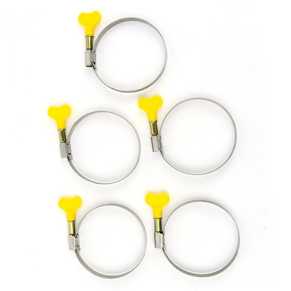 Big Horn 11726PK 5 Pack 2-1/2 Inch Key Hose Clamp