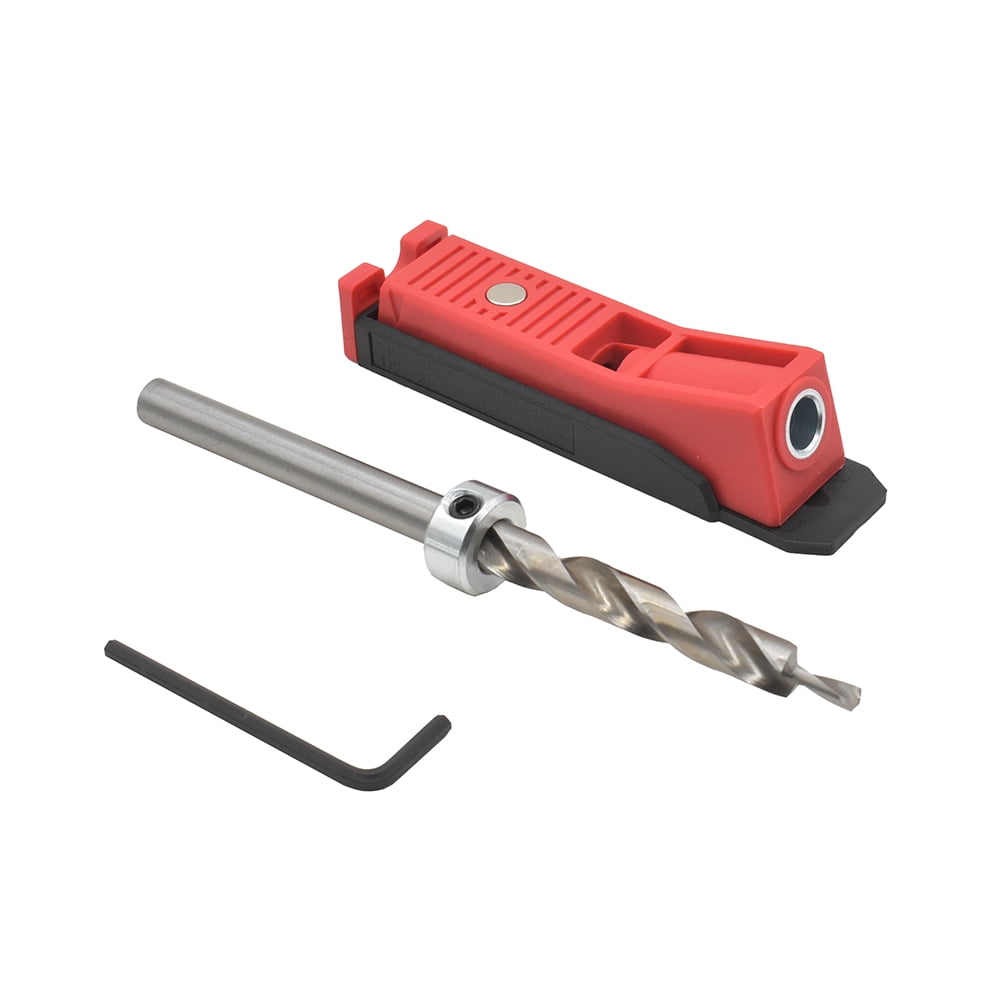Big Horn 12601 4 Piece One-Hole Mini Pocket Hole Jig System