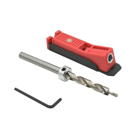 Big Horn 12601 4 Piece One-Hole Mini Pocket Hole Jig System