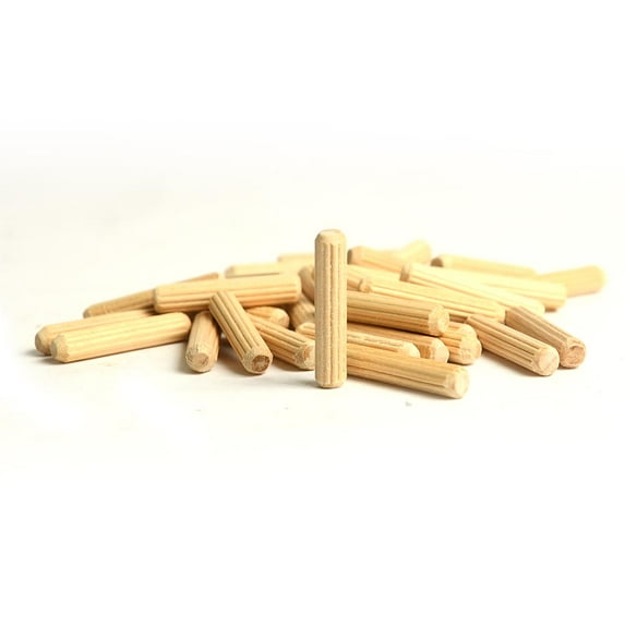 Big Horn 14204-100K Birch Wood Dowel Pins (Size: 1/4 Inch x 1-1/2 Inch) - 100 PACK