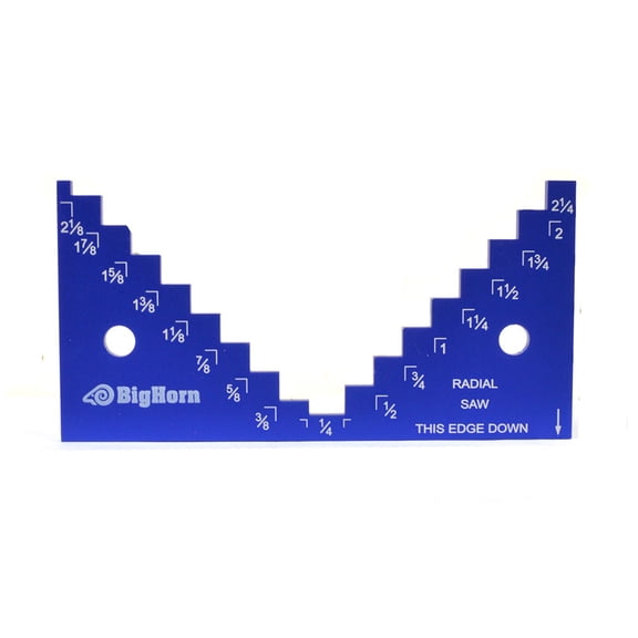 Big Horn 14612 Saw Depth Gauge