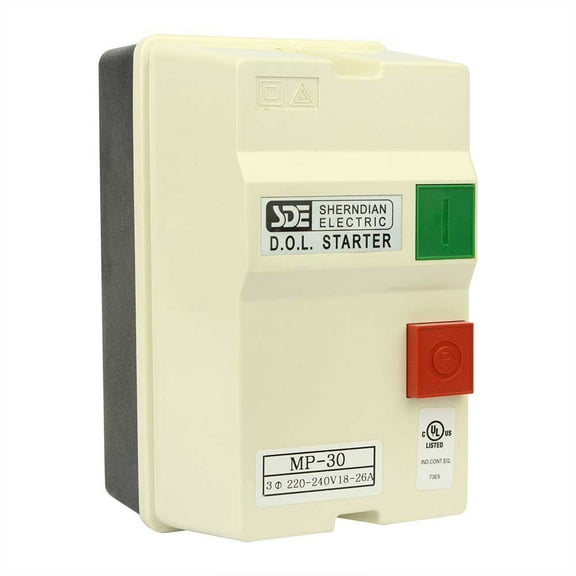 Big Horn Magnetic Switch Sw90-37 3 Phase 220-240V 7.5Hp 18-26 Amp