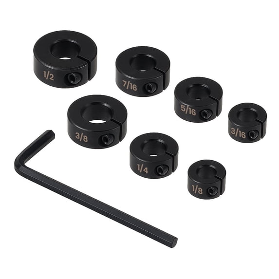 Big Horn 19123 7 Piece Split Ring Stop Collar Set