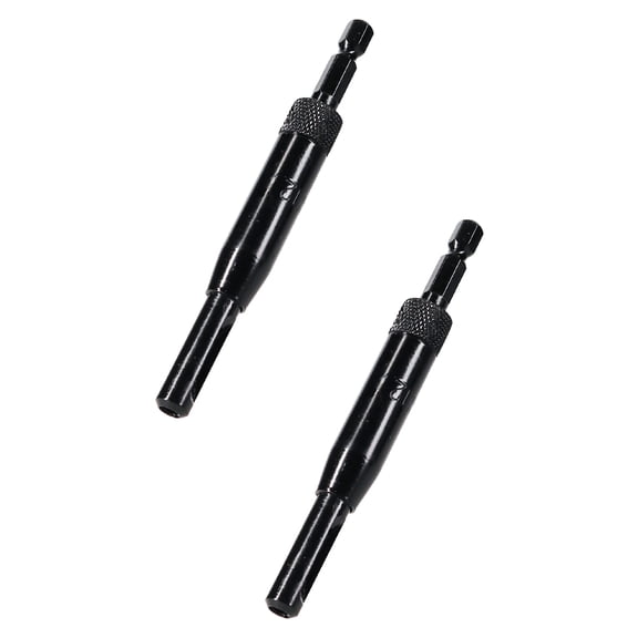 Big Horn 19143 #12 Hex Shank Hinge Bit 11/64” for #12 Screws (2-Pack)