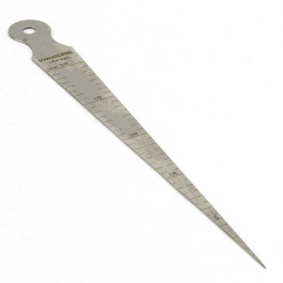 Big Horn 19211 1/32 Inch - 5/8 Inch Sheet Metal Bore Gauge