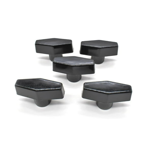 Big Horn 19702B-5PK 2 Inch T Knob Thread 3/8-16 (5/PK)