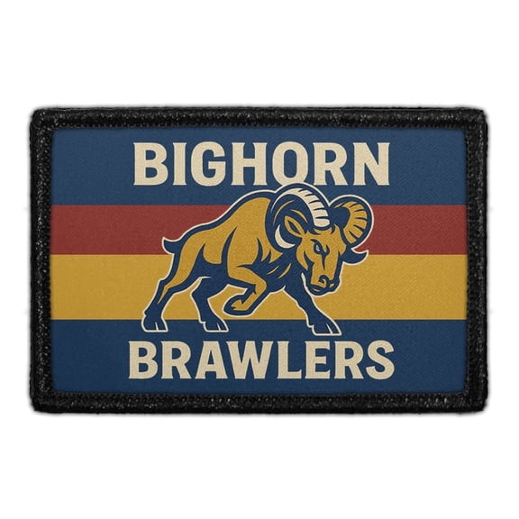 Big Horn Brawlers - Removable Patch