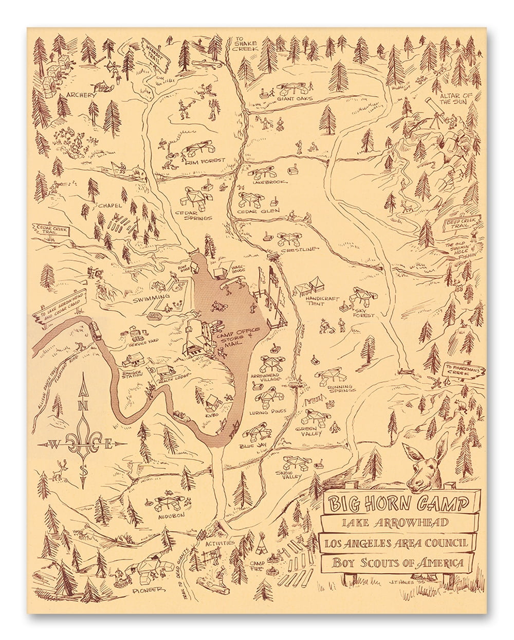 Seven Ranges Map Scout Maps