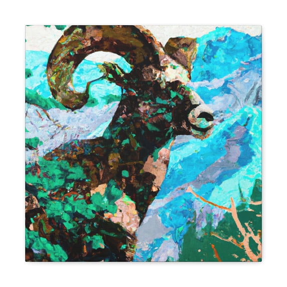 Big Horn Splendor. - Canvas