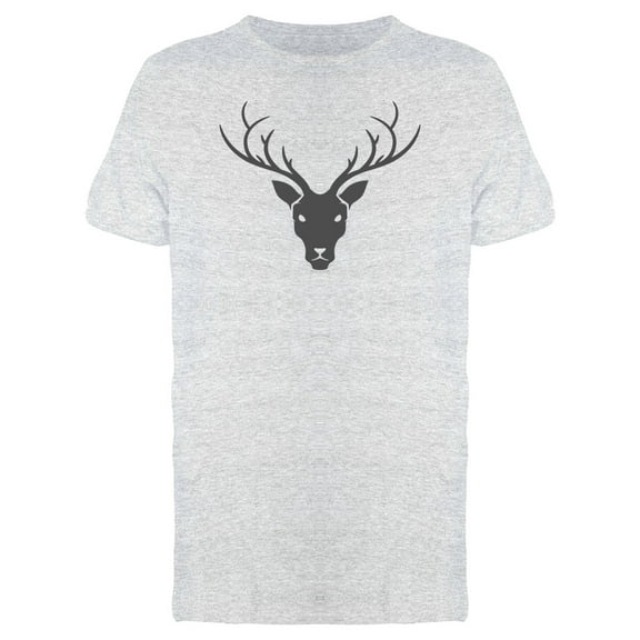 Big Horned Deer T-Shirt Men -Image by Shutterstock, Male x-Large