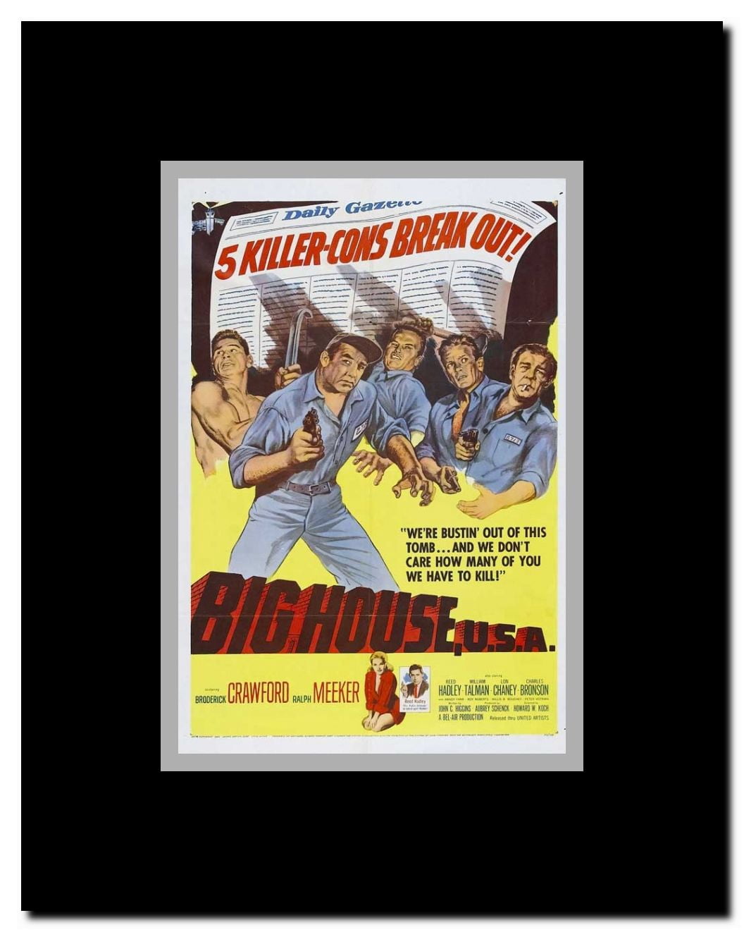 Big House USA Framed Movie Poster