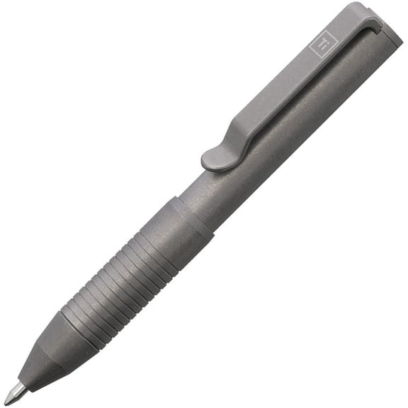 Big Idea Design Ti Pocket Pro Titanium Pen Stonewash