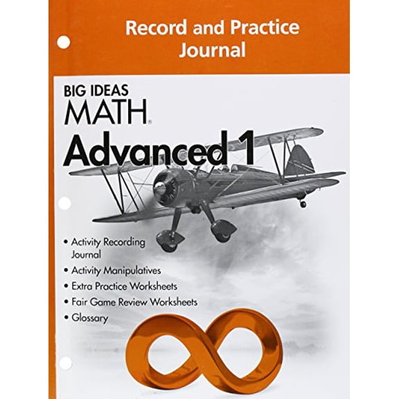 Pre-Owned Big Ideas MATH: Common Core Record & Practice Journal Advanced 1 (Paperback) 1608405281 9781608405282