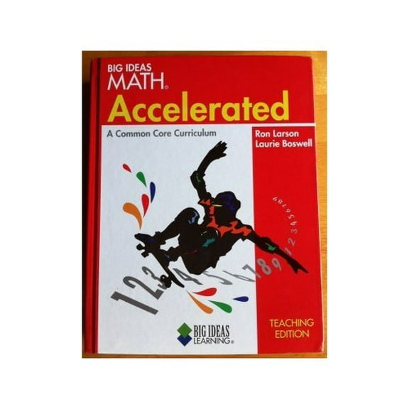 Pre-Owned Big Ideas MATH: Teacher Edition Accelerated Grade 7 2013 Paperback
