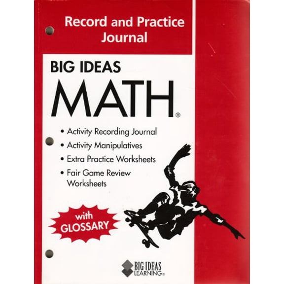 Pre-Owned Big Ideas Math: Common Core Record and Practice Journal Red (Paperback) 1608402339 9781608402335