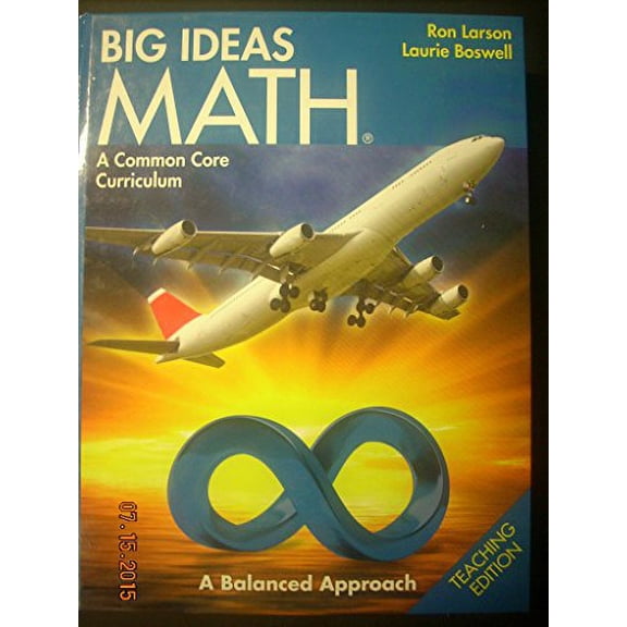 Pre-Owned Big Ideas Math: Common Core Teacher Edition Blue 2014 (Hardcover) 1608404587 9781608404582