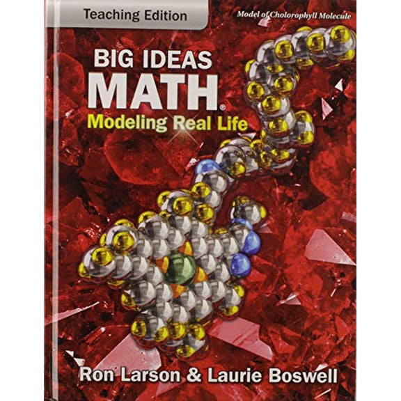 Pre-Owned Big Ideas Math: Modeling Real Life - Grade 7 Teaching Edition, 9781635989038, 1635989035, Hardcover,