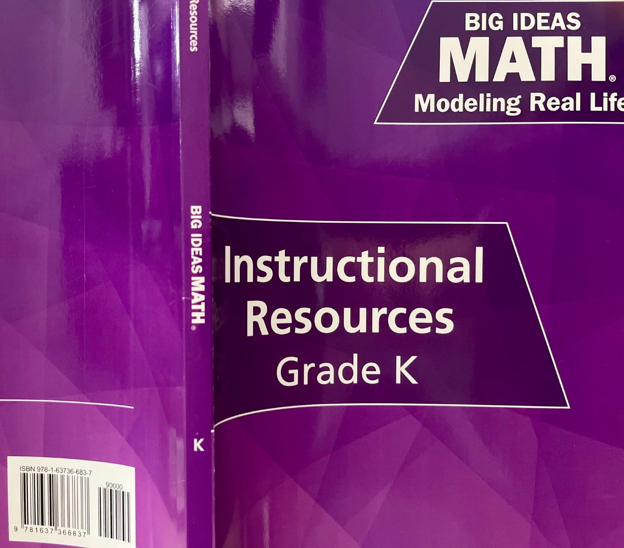 Big Ideas Math, Modeling Real Life, Grade K, Instructional Resources, c ...