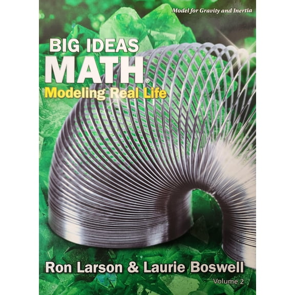 Big Ideas Math: Modeling Real Life - (Grade K) Student Edition (Volume 2)