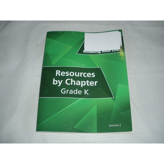 Big Ideas Math: Modeling Real Life - Resources by Chapter (Grade K) (Volume 1)