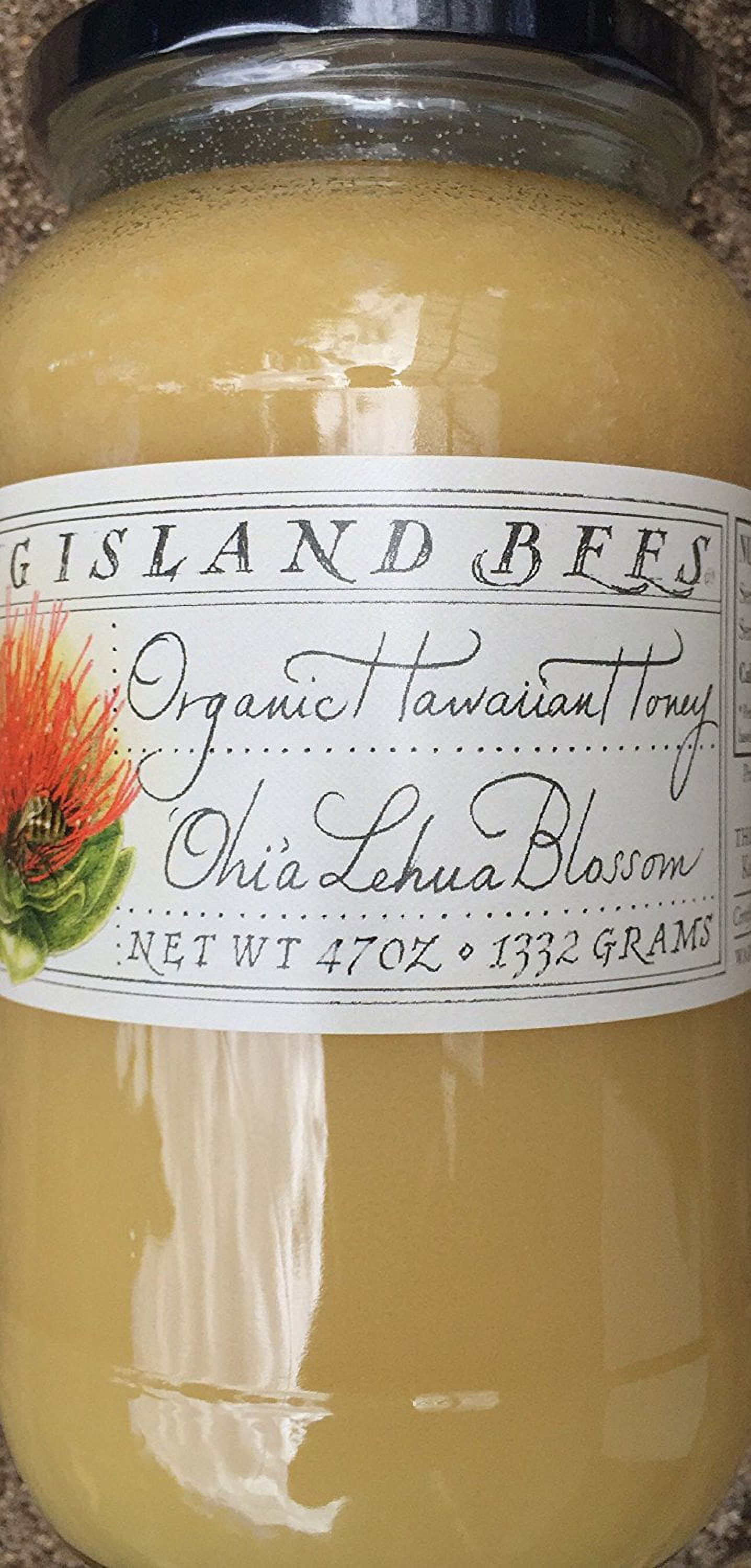 Big Island Bees Ohi'a Lehua Blossom Honey - 47 Ounce