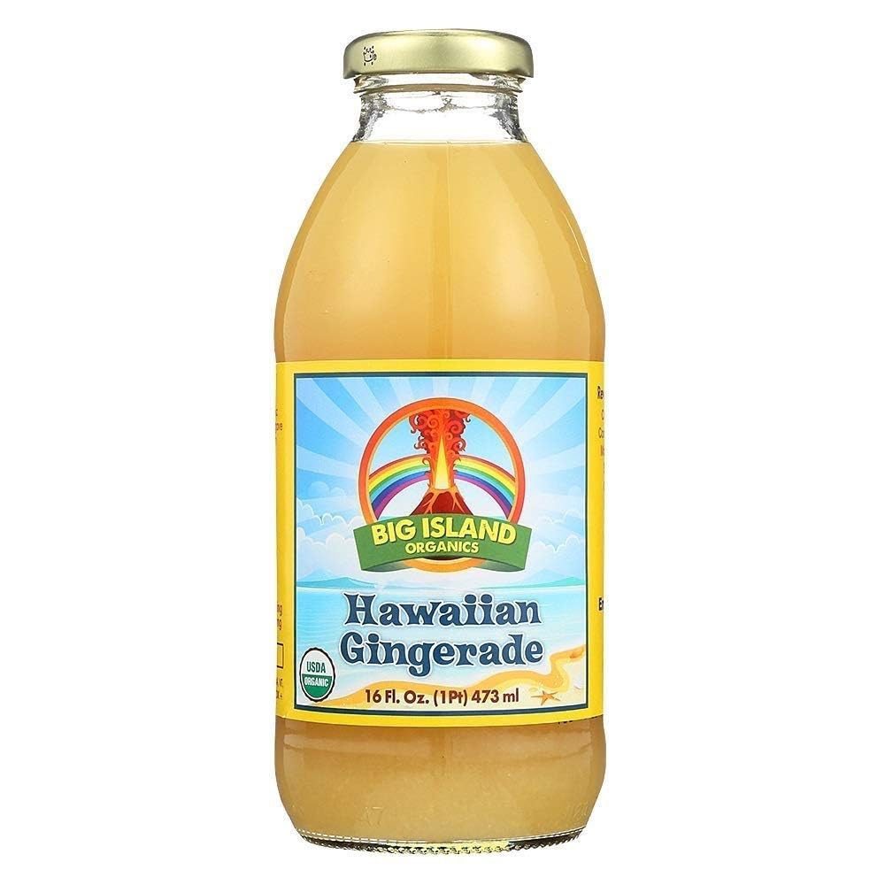 Big Island Organics Juice Hawaiian Gingerade Organic 16 fl oz (Pack Of