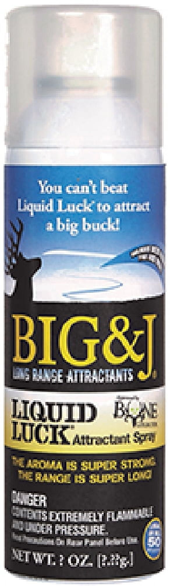 Big & J Liquid Luck Aerosol Attractant Spray