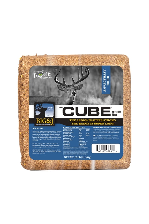 Long The Cube Range Deer Attractant Block, 25lbs