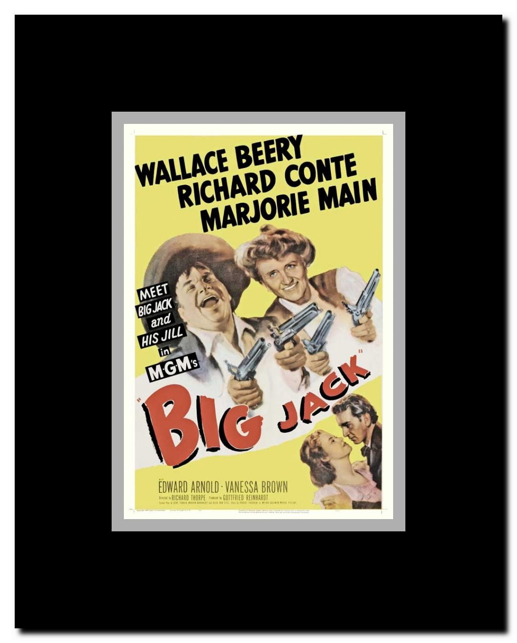 Big Jack Framed Movie Poster